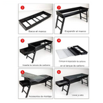 PARRILLA DE CARBON PORTATIL DE ACERO